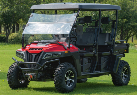 Мотовездеход UTV GreenCamel Сонора U15K 4x4 (4+багаж 15kW R12) блокировки