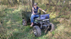 Квадроцикл грузовой GreenCamel Сахара A015 (72V32Ah 1500W R10alum) пониженная