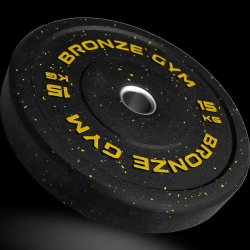 Диск бамперный BRONZE GYM 15кг д50