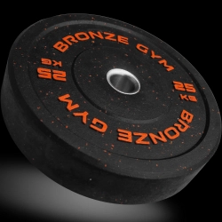 Диск бамперный BRONZE GYM 25кг д50