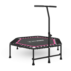 Батут спортивный UNIX Line Фитнес / Fitness розовый (125 см)