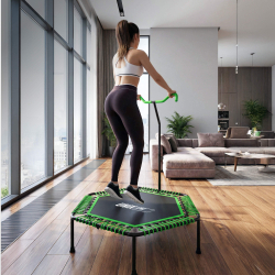 Батут спортивный UNIX Line Фитнес / Fitness PRO (125 см) зеленый